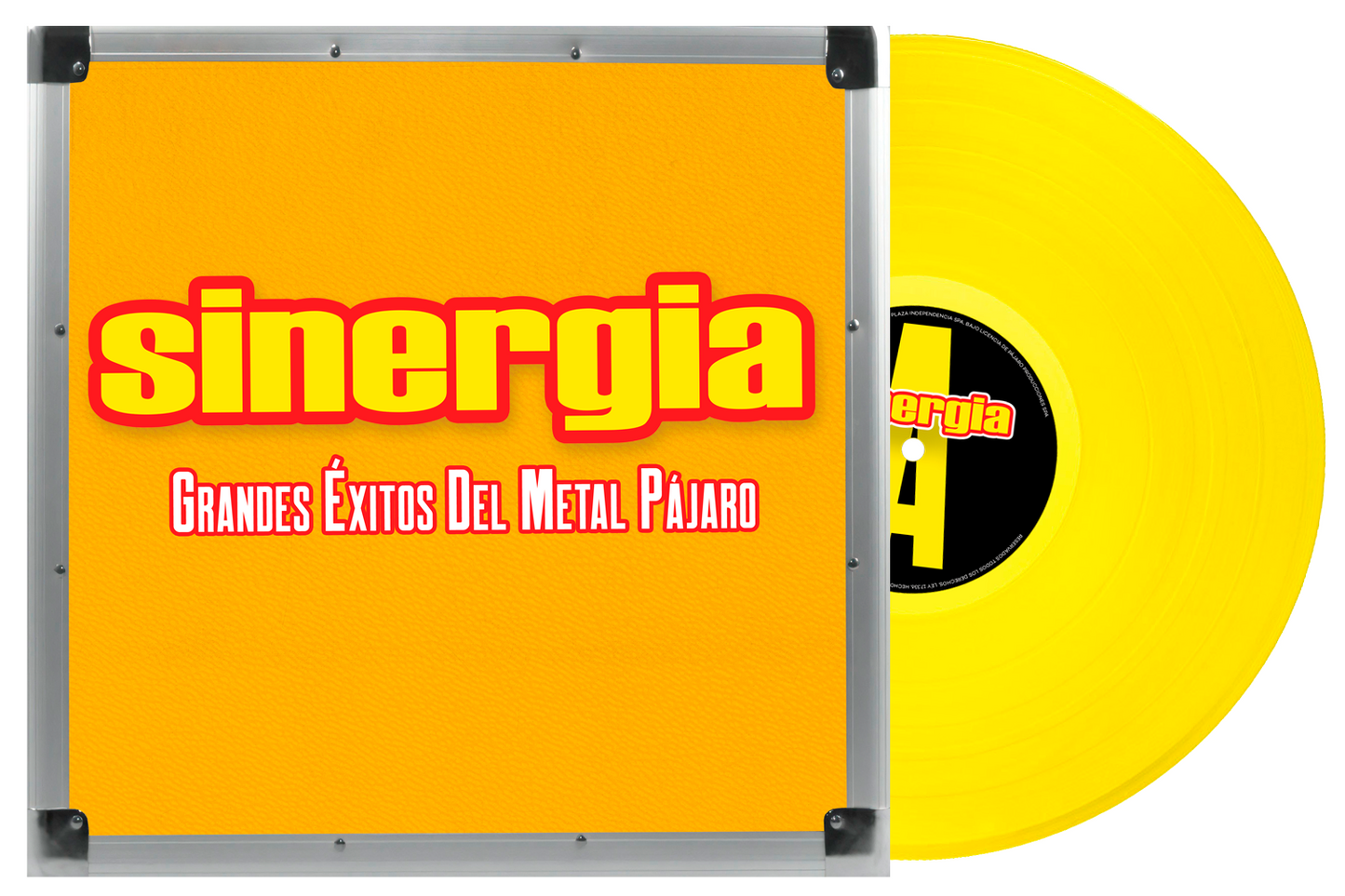 Vinilo Sinergia Grandes Exitos del Metal Pajaro