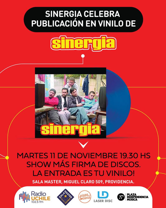 Lanzamiento nuevo vinilo de Sinergia