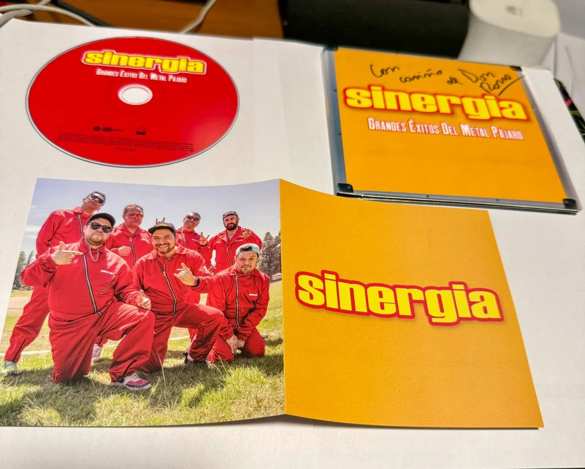 Cd Sinergia Grandes Éxitos Del Metal Pájaro edicion 2025