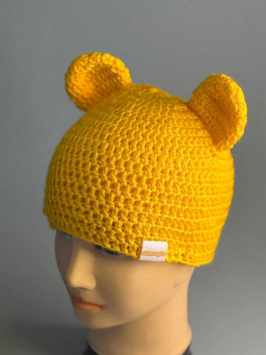 Gorro lana Sinergia kids amarillo