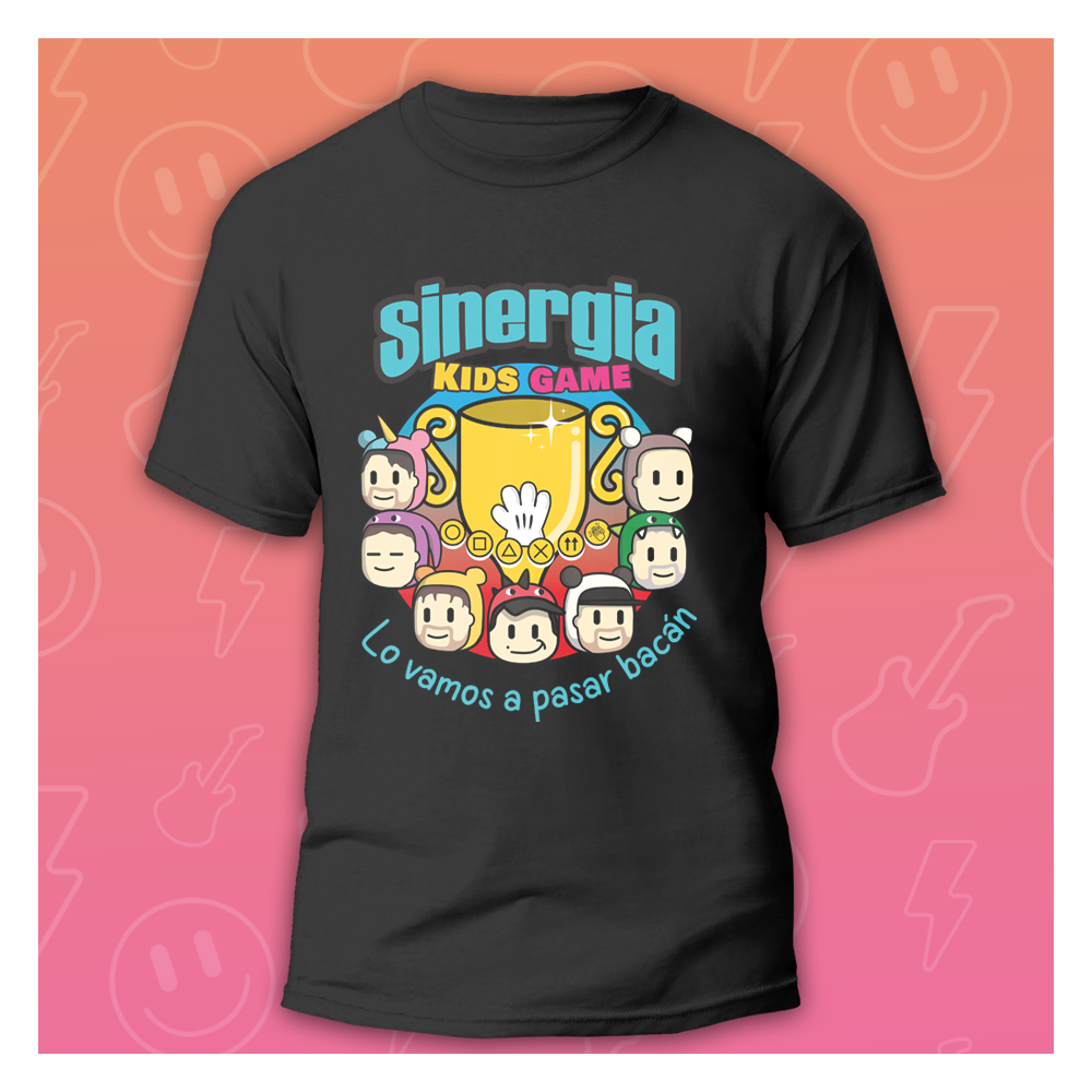 Polera Sinergia Kids Copa Negra