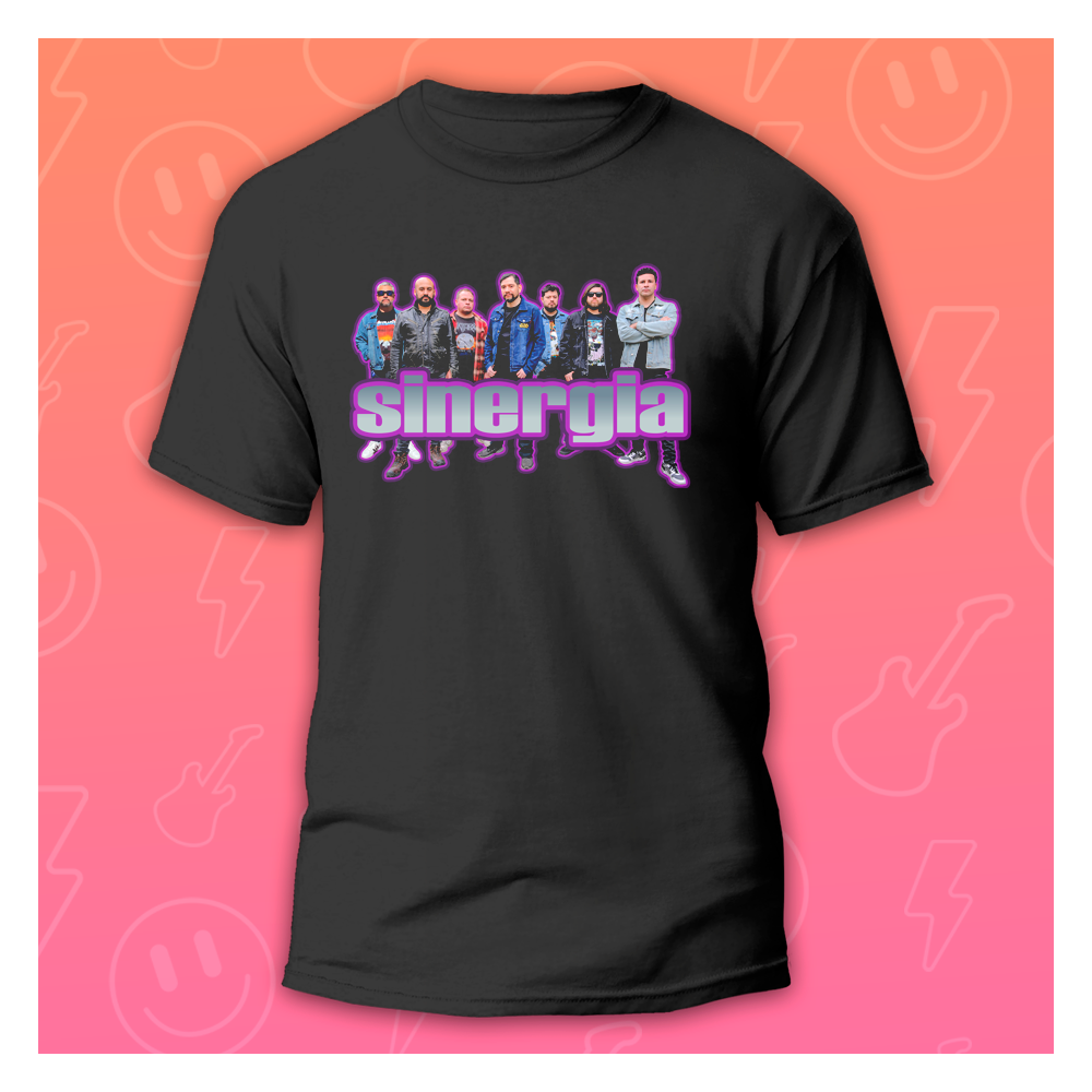 Polera Sinergia foto integrantes